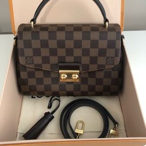 Authentic Louis Vuitton damier ebene croisette